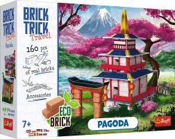 Telliskivist ehituskomplekt pagood M 160 osaga TREFL BRICK TRICK