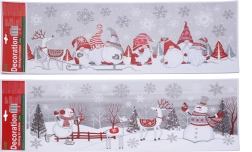 Jõuluaknadekoratsioon 59,5 × 21 cm