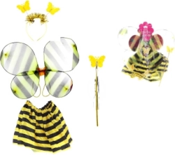 Children’s bee costume set with wings, skirt and accessories