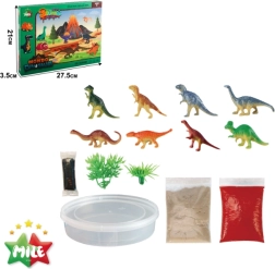 3D dinosaur scene DIY