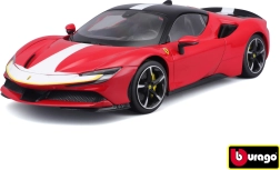 Auto mudel Ferrari SF90 Stradale Assetto Fiorano 2020 1:18 Bburago