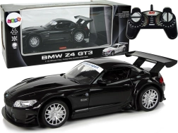 RC-auto BMW Z4 GT3 1:18 must, tuledega 2.4 GHz