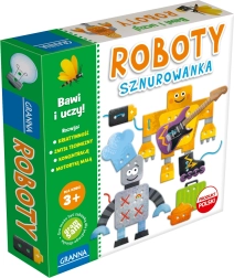 Granna nööritavad robotid – loovkomplekt lastele