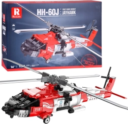 Sikorsky HH-60J Jayhawk päästekopteri ehituskomplekt, 1137 detaili