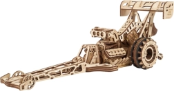 Ugears puidust mehaaniline dragsteri mudel