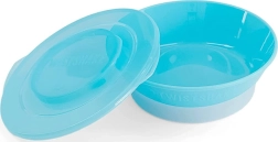 Twistshake kauss sinine kaanega ja libisemiskindla põhjaga