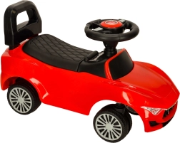 Lükatav auto helide ja tuledega – Punane