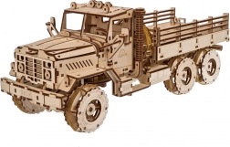 Puidust 3D mehaaniline pusle UGEARS kaubaveok cargo