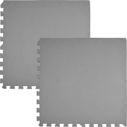 HUMBI poroloonmatt 120 × 60 cm – veekindlad suured poroloonpuzzled, tumehall, 2 tk