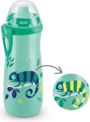 NUK Sports Cup Chameleon laste spordipudel 450 ml