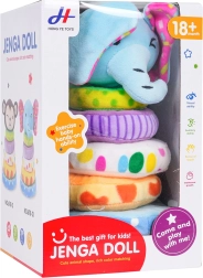 Soft Stacking Elephant Pyramid for Little Ones