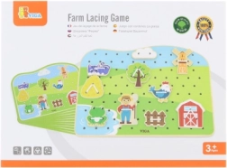 Puidust nöörimismäng Talufarm – VIGA