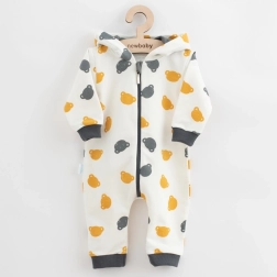 Baby sweat jumpsuit NEW BABY Little One grey 92 (18–24 m)
