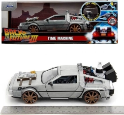 DeLorean Tagasi tulevikku III 1:24 metallist mudel avanevate ustega (Jada Toys)