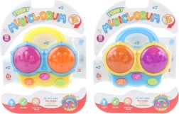 Battery-Powered Drums for Little Ones with Lights and Sounds