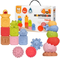 Large Set of Sensory Toys Tullo 18 pcs