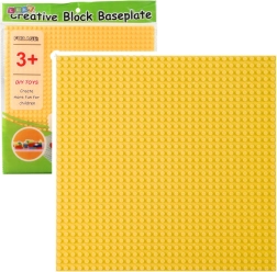 Ehitusplaat klotsidele kollane 25,5×25,5 cm