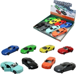 Metallist sportauto avatavate ustega