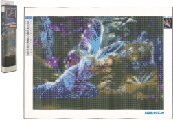 Teemantmaal NORIMPEX – liblikahaldjas 30 × 40 cm