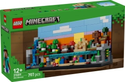 LEGO Minecraft Minibioomid – ehituskomplekt väljapanekuks
