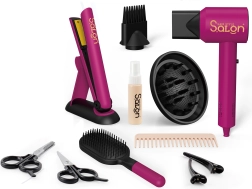 Laste kosmeetikakomplekt fööni ja sirgendajaga