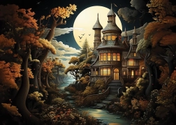 Pusle Roccoco mõis 2000 tükki ART PUZZLE