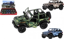 Auto Jeep Wrangler Camo eri metall/plast 13 cm