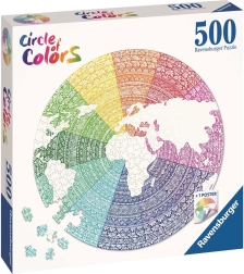 Ravensburger Puzzle Mandala Color Circle 500 Pieces