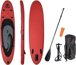 Paddleboard ENERO 320 cm punane-must-hall