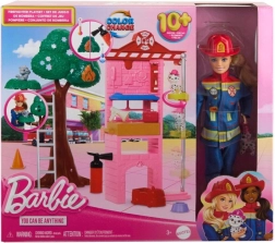 Barbie tuletõrjuja nukk koos tarvikutega