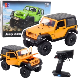RC Off-Road Car JEEP Wrangler Rock Crawler 1:14 – Orange