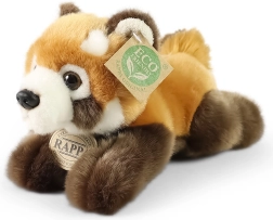Pehme punane panda (lamavas asendis) 20 cm, keskkonnasõbralik