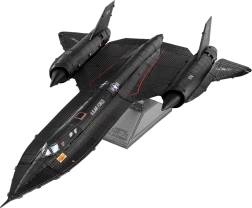 Metal Earth 3D pusle lennuk LOCKHEED SR–71 BLACKBIRD