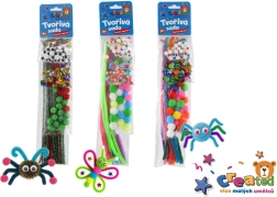 Creative kit for kids – 5 types in a 8 × 38 cm pouch