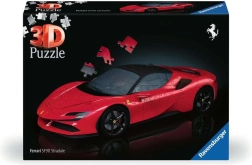 3D puzzle Ferrari SF90 Stradale by Ravensburger, 108 pieces