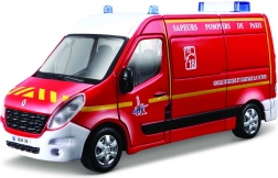 Bburago 1:50 emergency – renault master tuletõrje/politsei