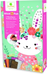 Stick & Fun - Small Mosaic Adorable Animals