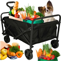 Kokkupandav turisti ostukäru pöörlevate rataste ja teleskoopkäepidemega