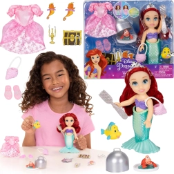 DISNEY mini nukk Väike merineitsi Ariel 16 cm tarvikutega