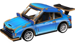 3D pusle Võidusõiduauto puidust