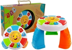 Interactive educational table for toddlers – shapes, colors, and sounds
