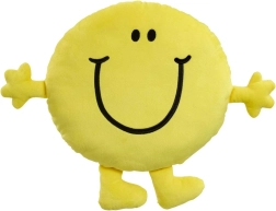 Pehme MR. HAPPY kaisupadi – suur kollane naeratav padi