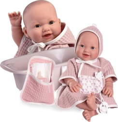Blinking and Peeing Realistic Baby Doll with Full Vinyl Body