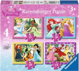 Ravensburger puzzle Disney Princesses 4in1