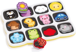 Quercetti Smart Puzzle Magnetico: Värvid ja esimesed sõnad