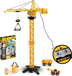 Woopie kaugjuhitav ehituskraan 103 cm tarvikutega