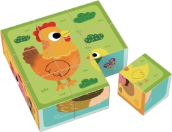 Wooden Blocks Farm 2Kids Toys