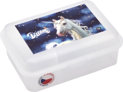 Lunch box with compartment unicorn