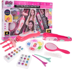 Laste patsikomplekt juveelidega