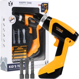 Laste elektriline trell realistlike helide ja pöörleva puuriotsikuga lastele 3+